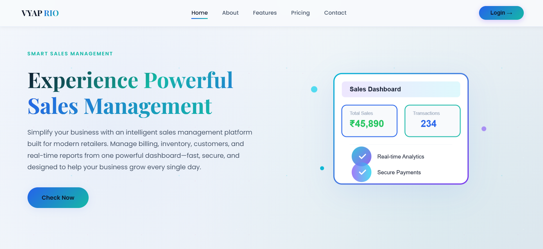 Vypario Business Invoicing & Inventory Management System